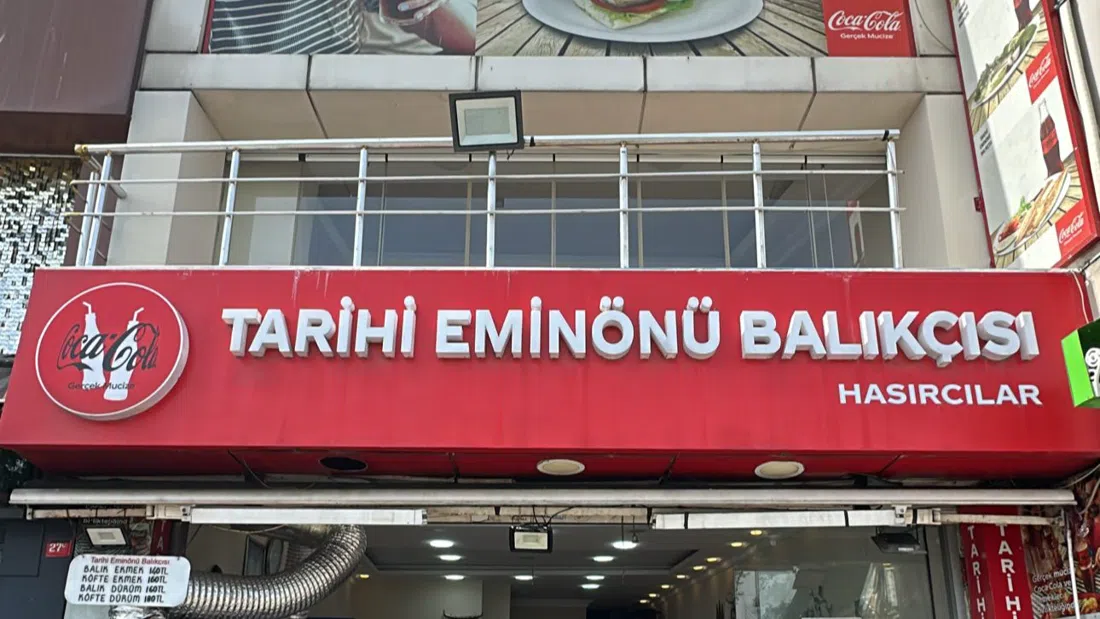 Eminönü balık-ekmek-Boote, Istanbul